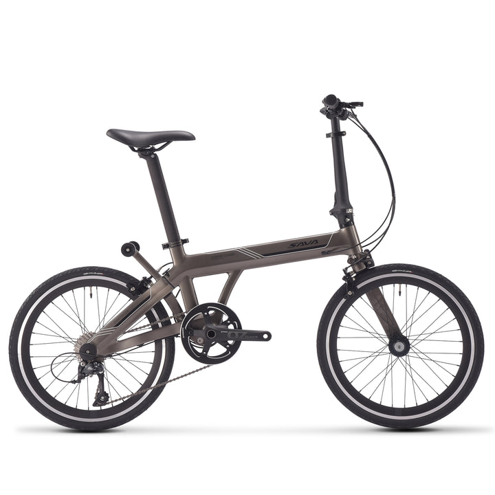 20inch SAVA Z3 budget folding bike​ for adventure and commuter -darkblue

