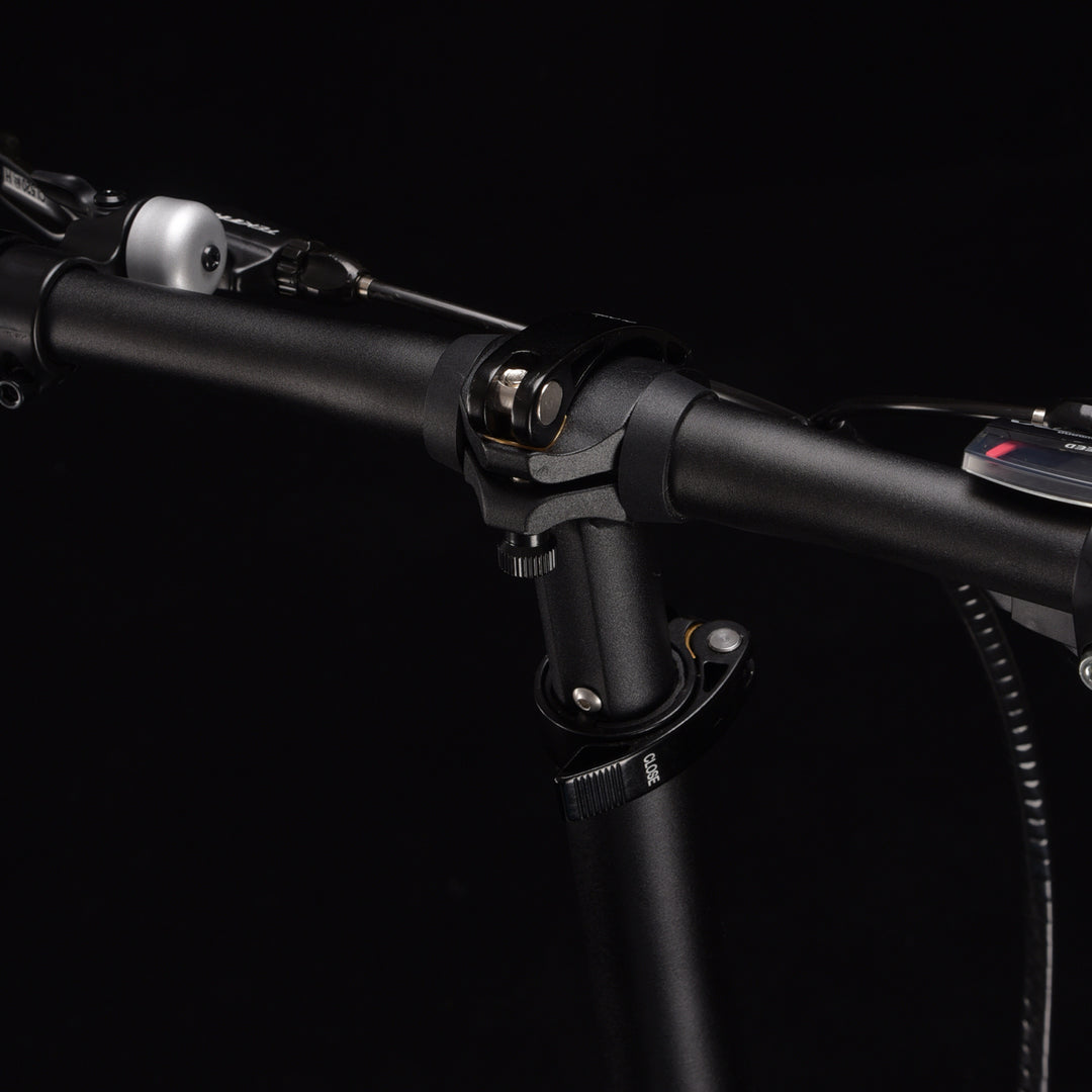 sava z3 single arm carbon folding bike adjustable stem