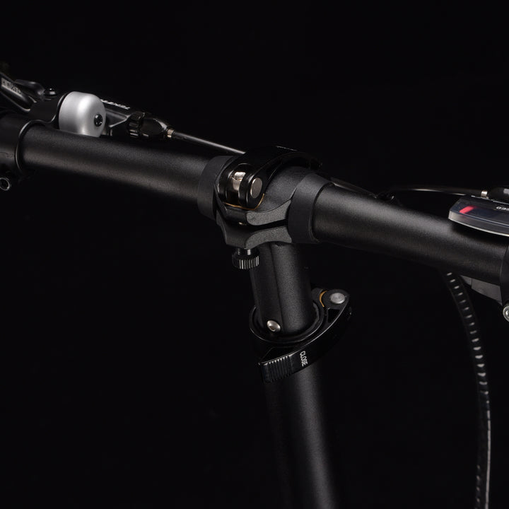 sava z3 single arm carbon folding bike adjustable stem