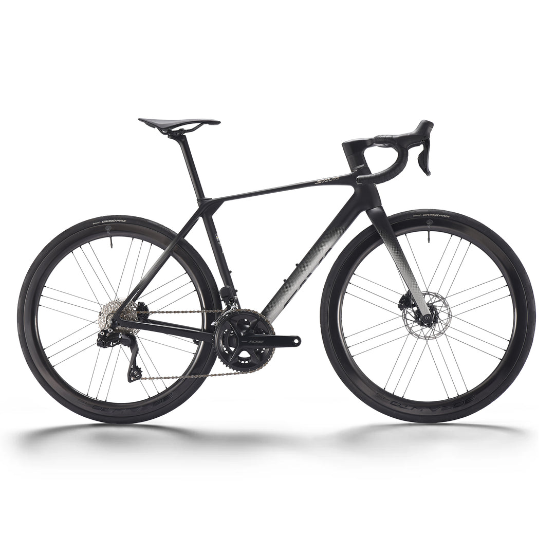 2026 AeroX R7 B45 Midnight Black full carbon road bike main image