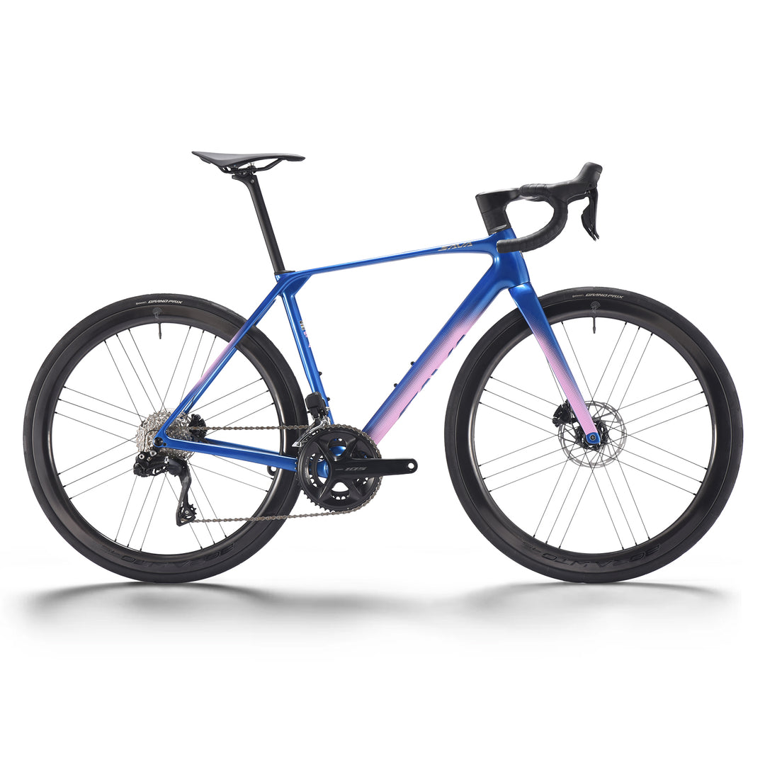 2026 AeroX R7 B45 Stardust Pink Blue full carbon road bike main image