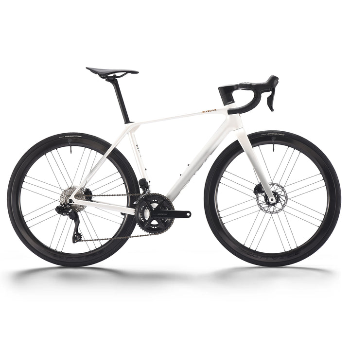2026 AeroX R7 B45 Lunar Eclipse Titanium Gold full carbon road bike main image