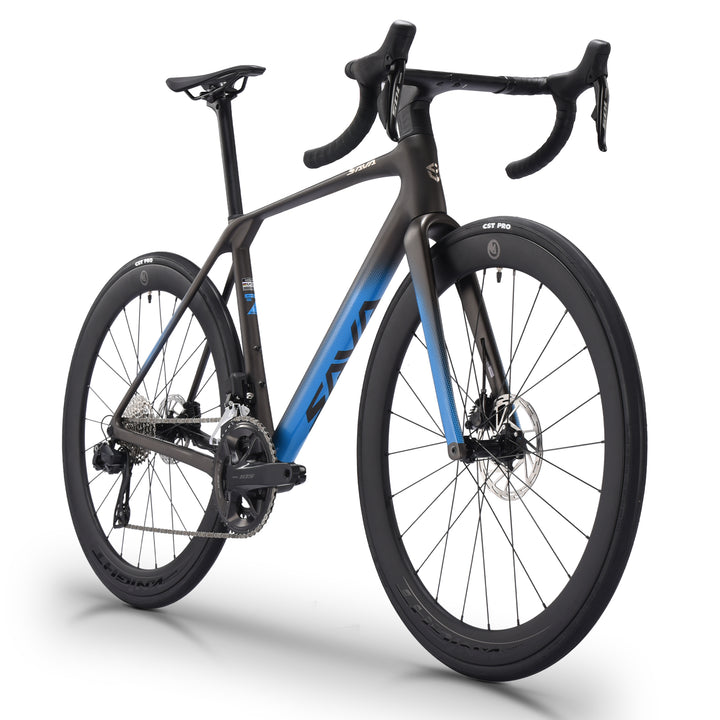 AeroX R7 Deep Sea Aurora carbon road bike side view