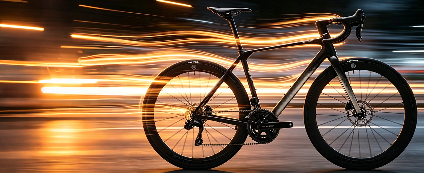 AeroX R7 aero road bike feature banner