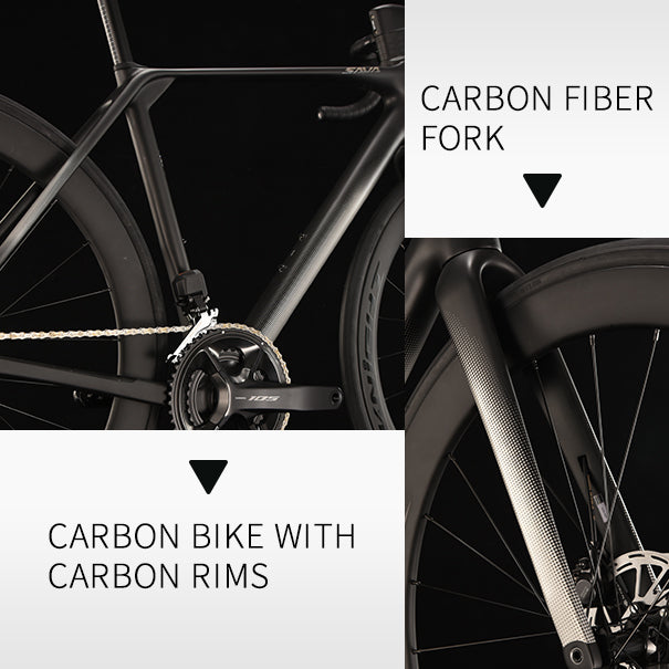 AeroX R7 carbon frame close-up detail