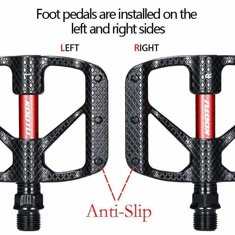 mtb pedals vs road pedals Aluminum Flat MTB Pedals