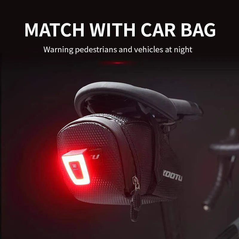 Rear bike light discount for saddle bag