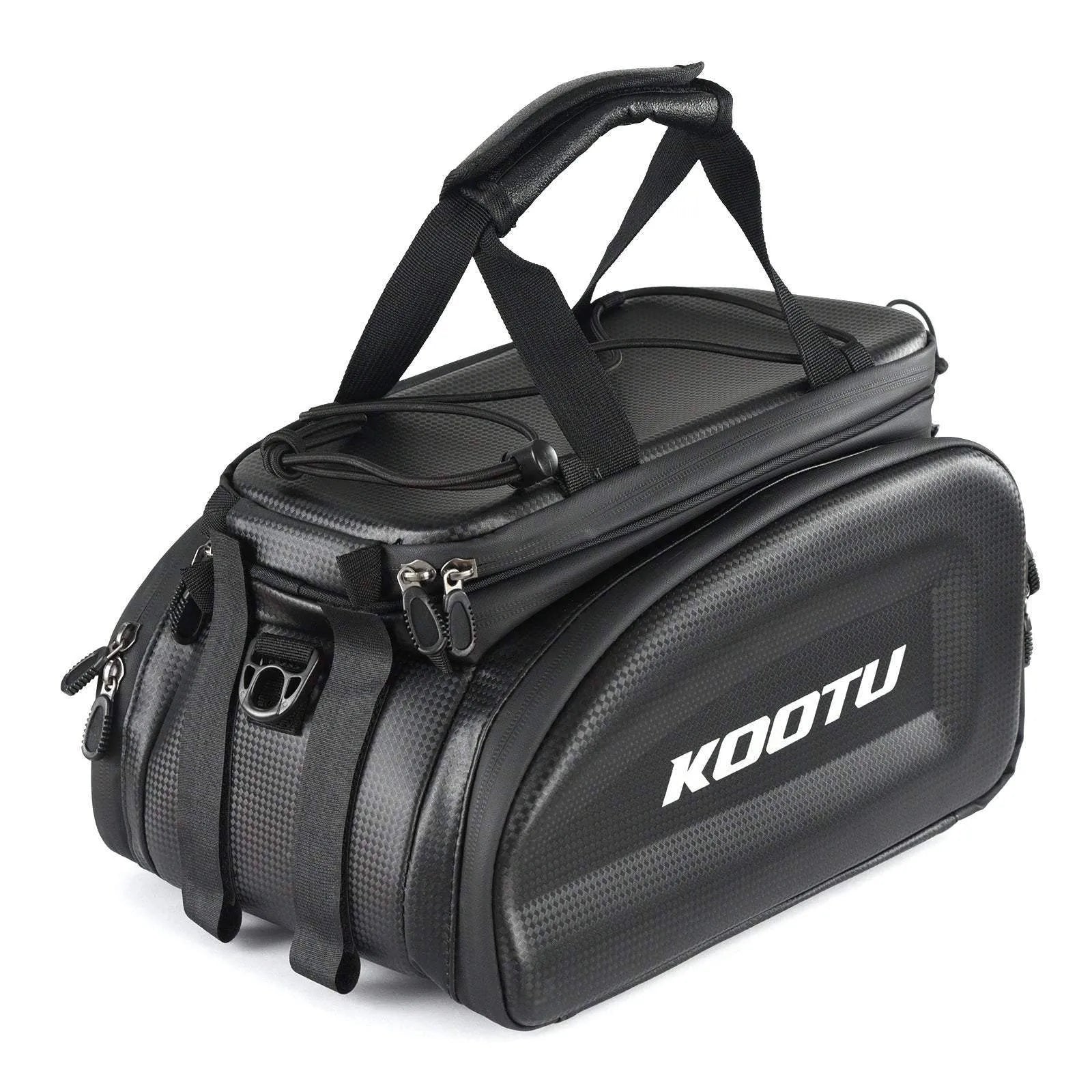 Bicycle Trunk Bag Rear Saddle Rack Bag 35L Capacity Luggage