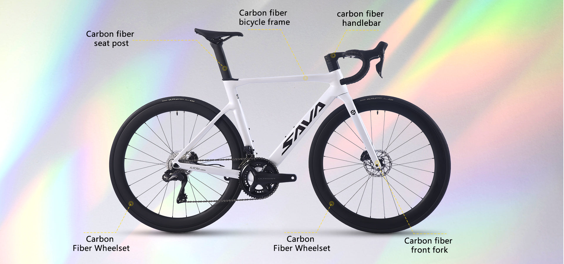 Shimano Ultegra ロードバイク カーボンファイバーレーシングバイク|Shimano Ultegra Di2 グループ