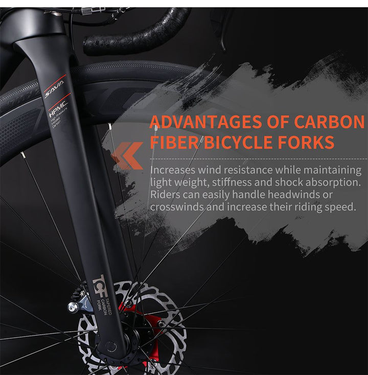 Clearance Bike SAVA Colorado R08 Full Carbon Road Bike R8020 22Speed In USA - SAVA Carbon Bike