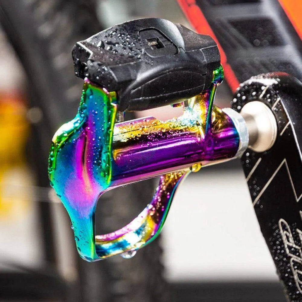 colored bike pedals Clipless Bike Pedals Self-locking Bicycle SPD Pedals