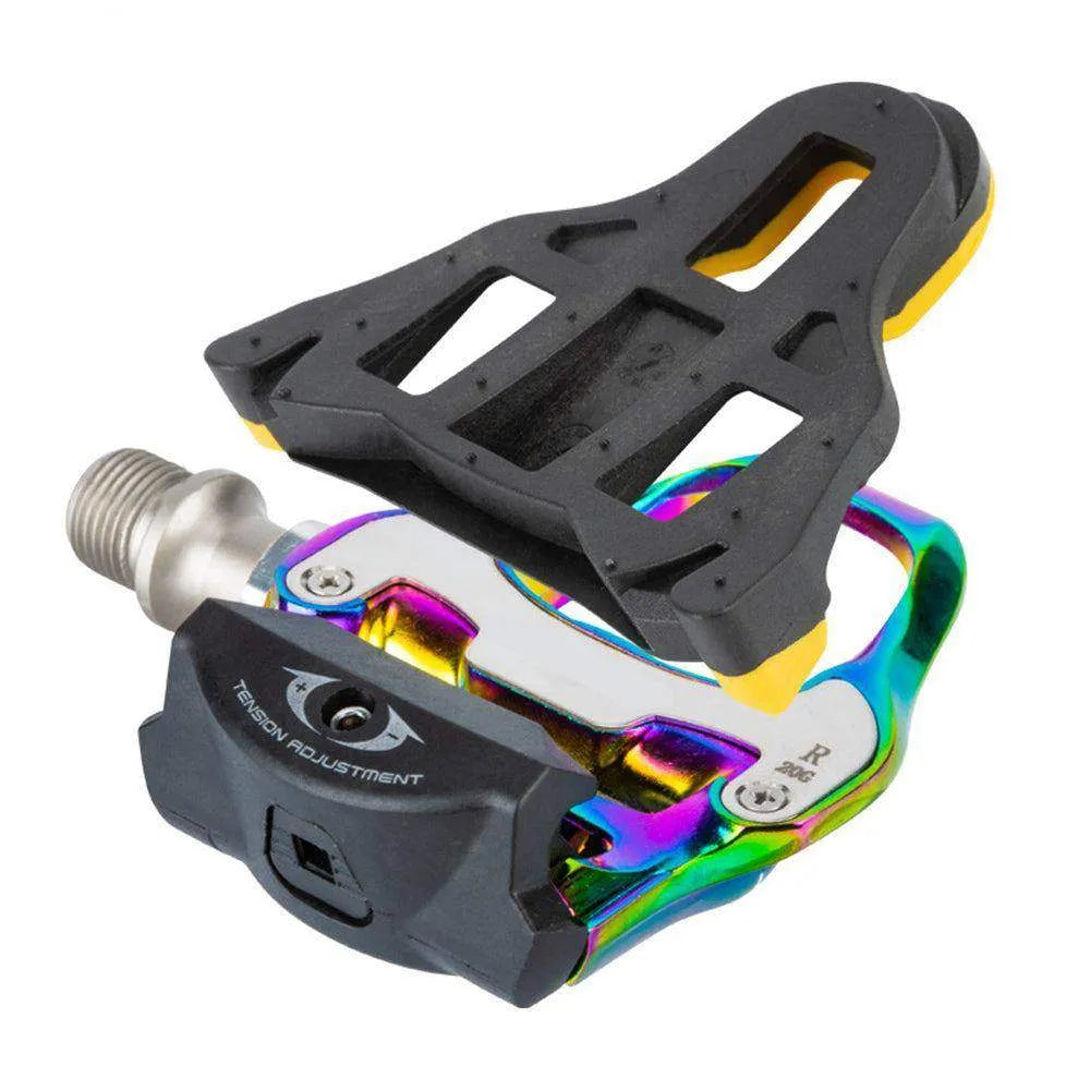 bike pedals locked up Clipless Bike Pedals Self-locking Bicycle SPD Pedals