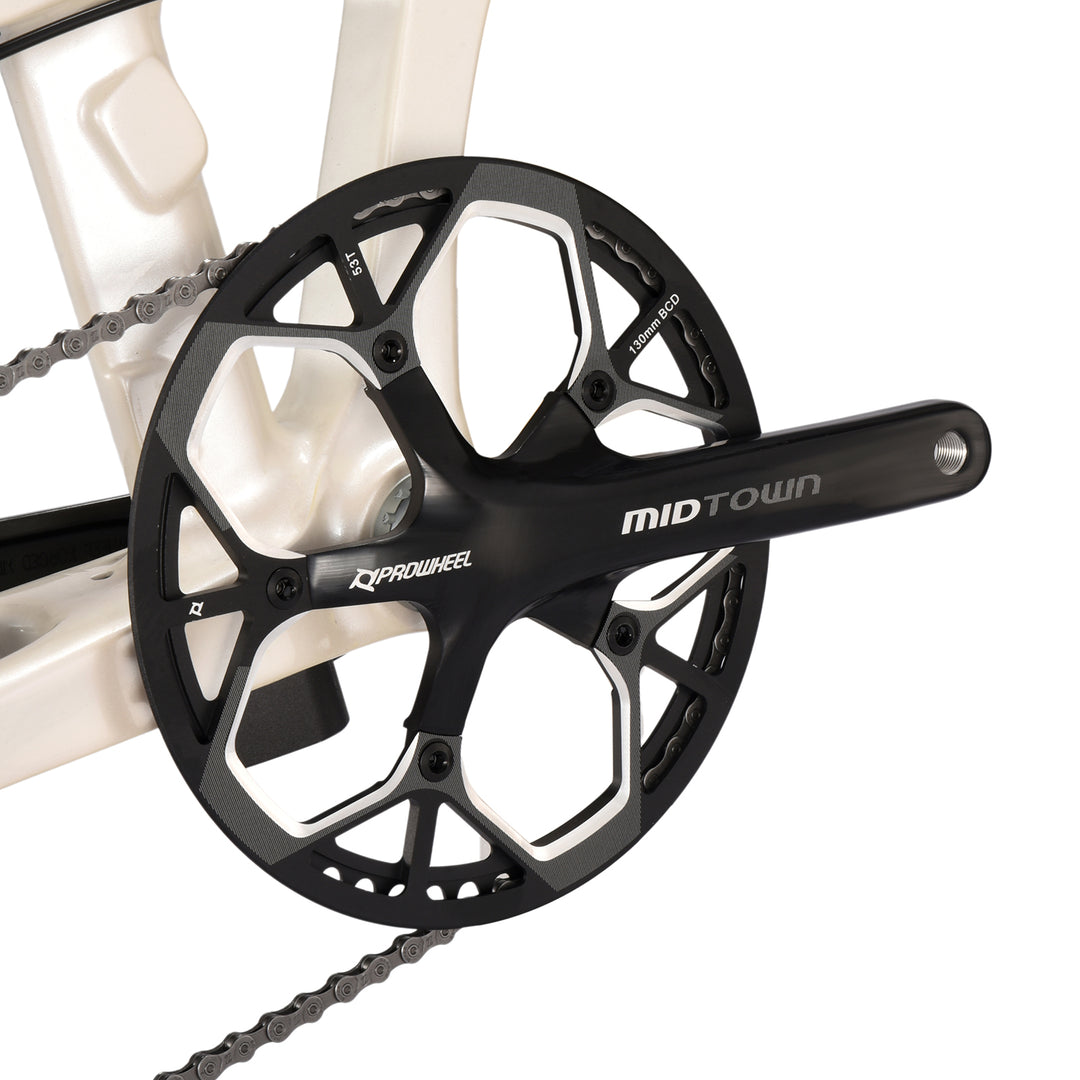 Hollow lightweight prowheel crankset-sava z1