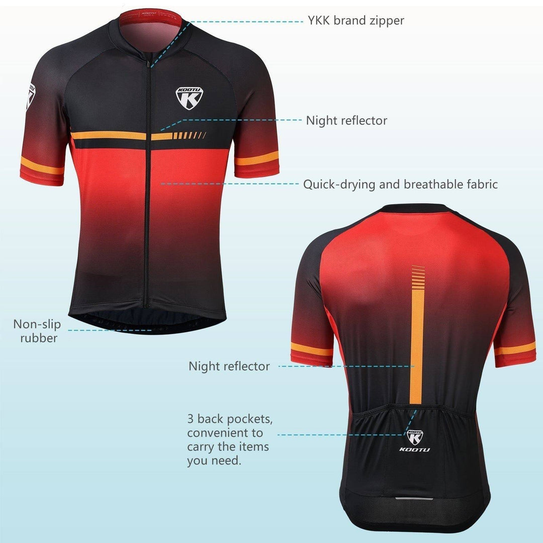 Cycling Jersey Kit Breathable Bike Shirt Unisex Bicycle Clothing Set - SAVA Carbon Bike