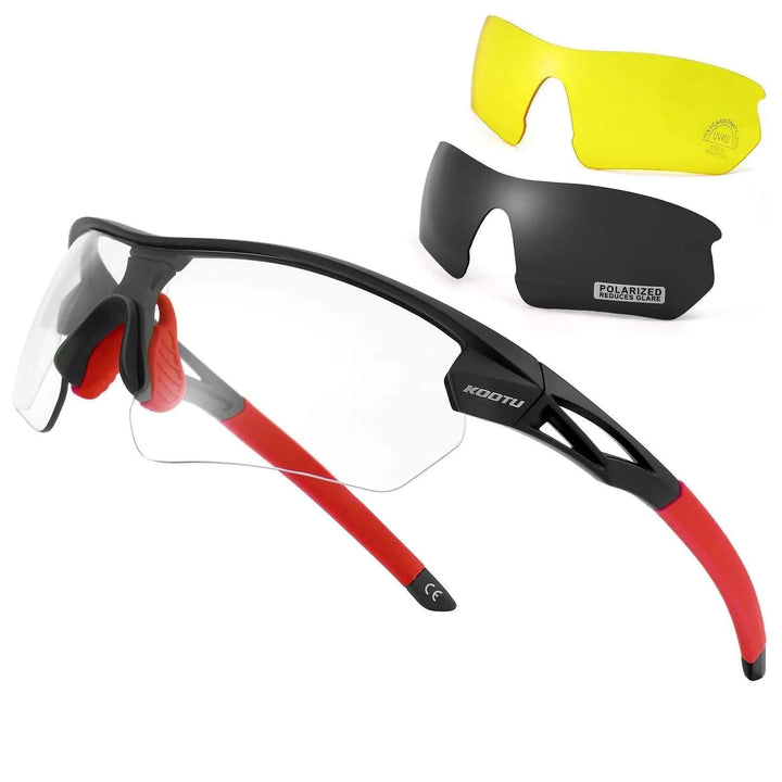 Cycling Sunglasses Ultra-light Polarized Cycling Eyewear Sets - SAVA Carbon Bike