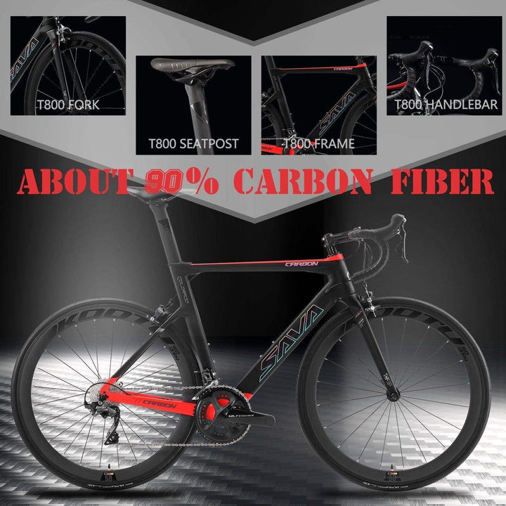 EU Warehouse SAVA Phantom3.0 Carbon Road Bike - SAVA Carbon Bike