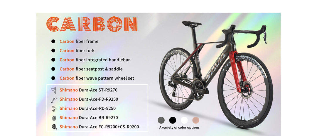 full carbon fiber road bike-CRN9.0