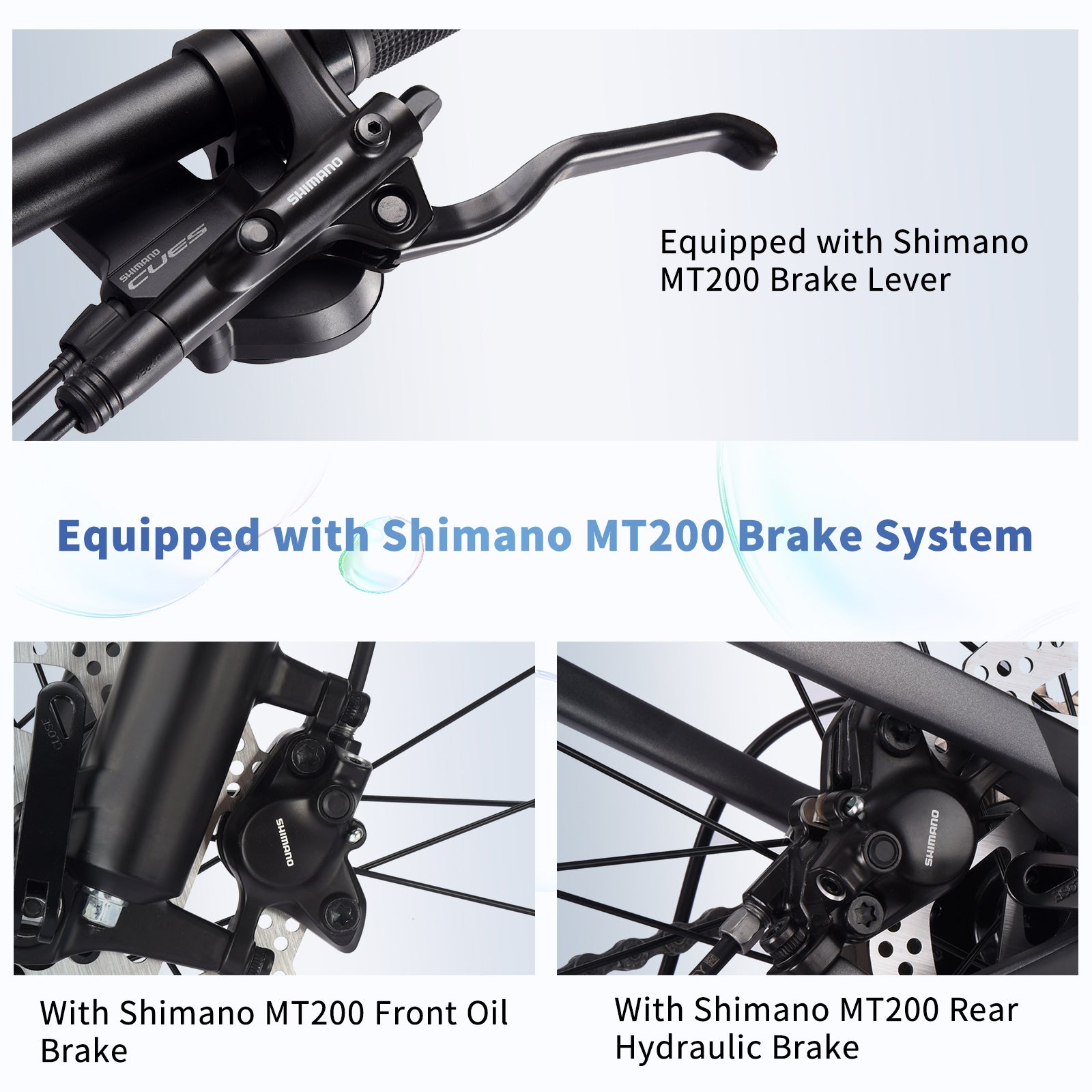 Shimano MT200 Brake system