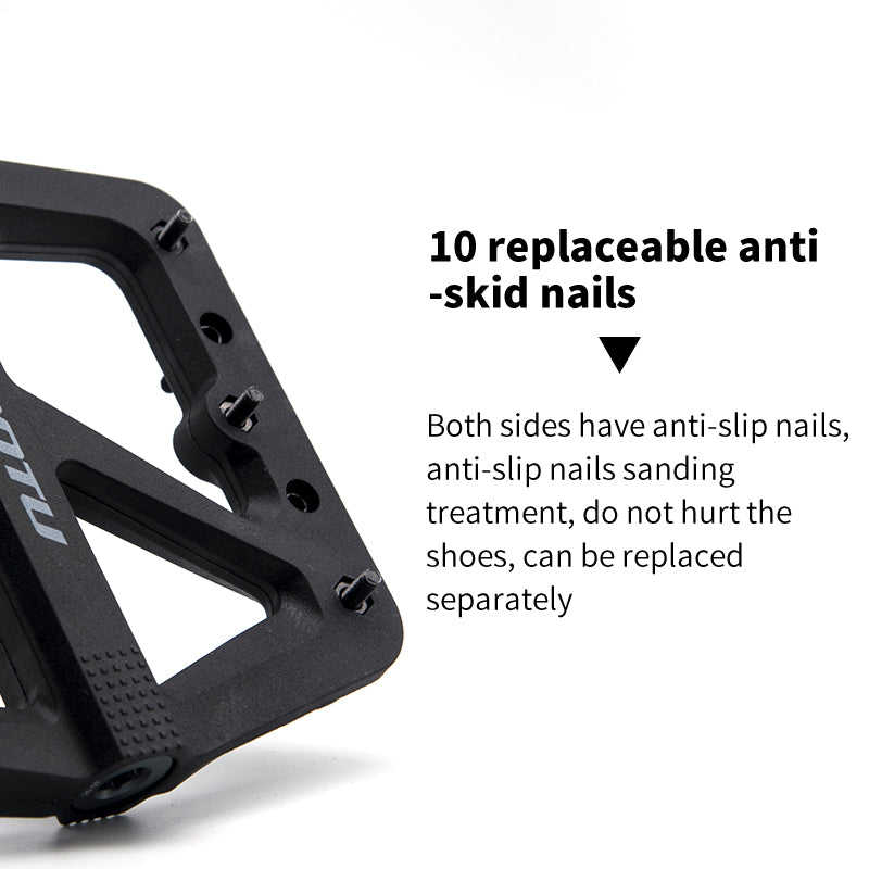 Anti-Slip Design KOOTU Nylon MTB Pedals