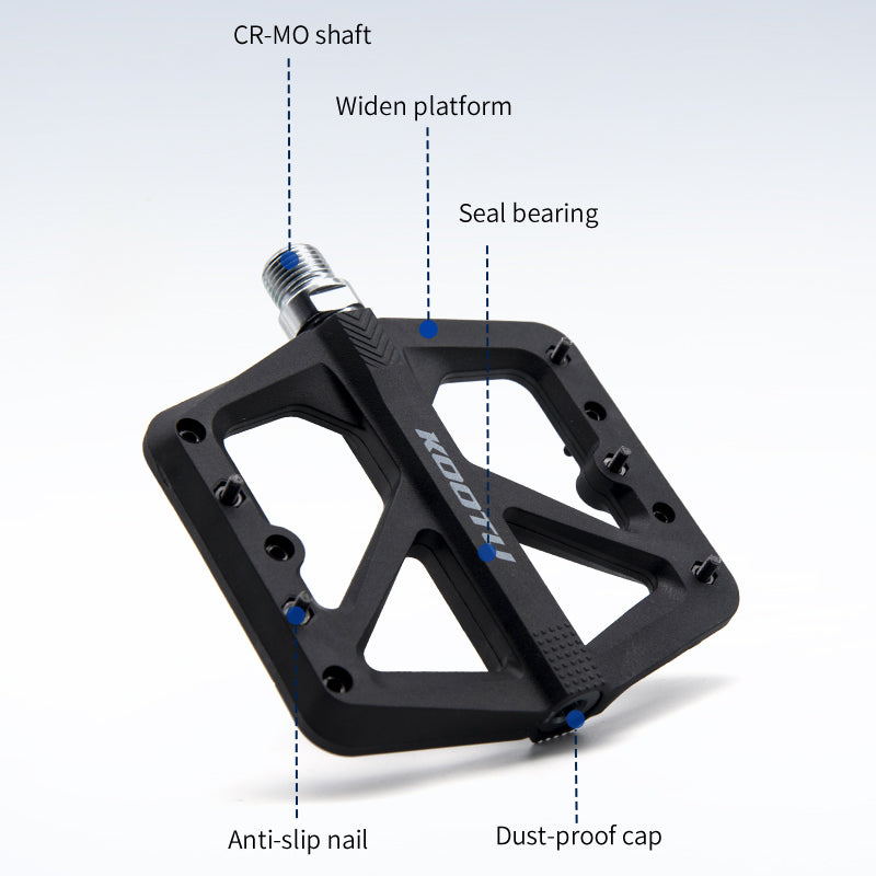 KOOTU Nylon Mountain Bike Pedals Instruction