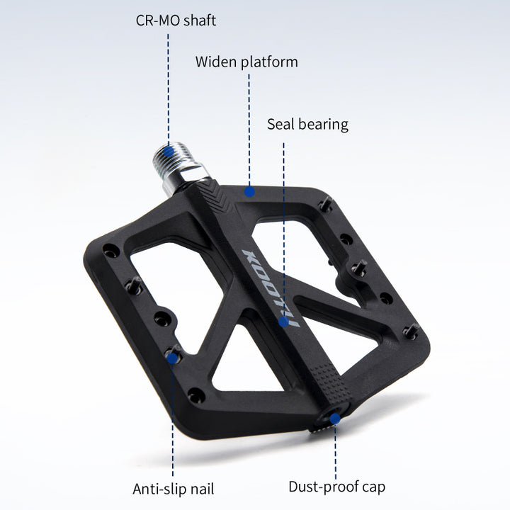 KOOTU Nylon Mountain Bike Pedals Instruction