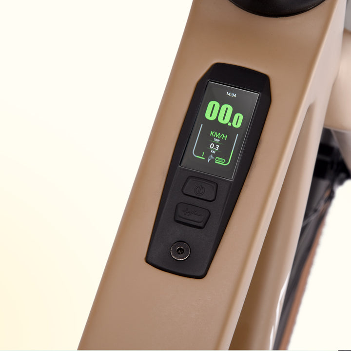 SAVA Gelaro S6 Carbon Gravel E-Bike LED Display