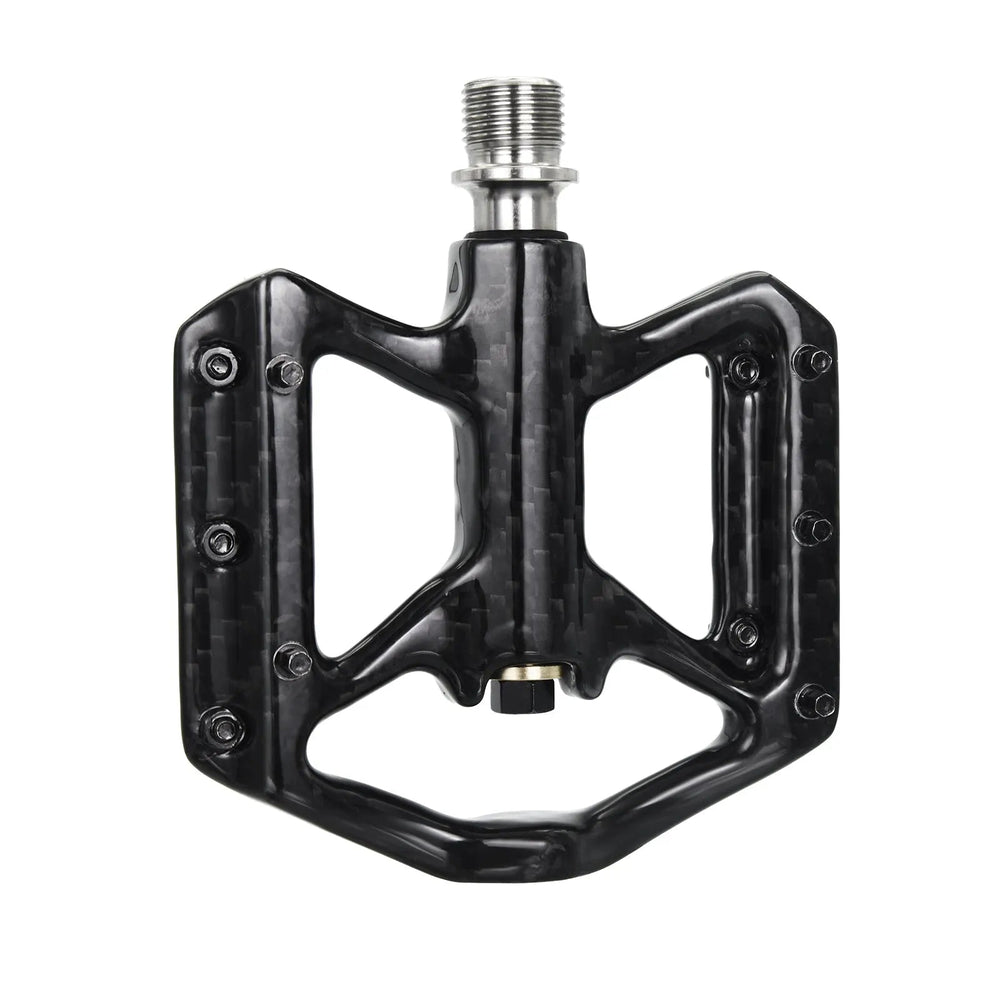 platform pedals for road bike Carbon Fiber Mountain Bike Flat Pedals
