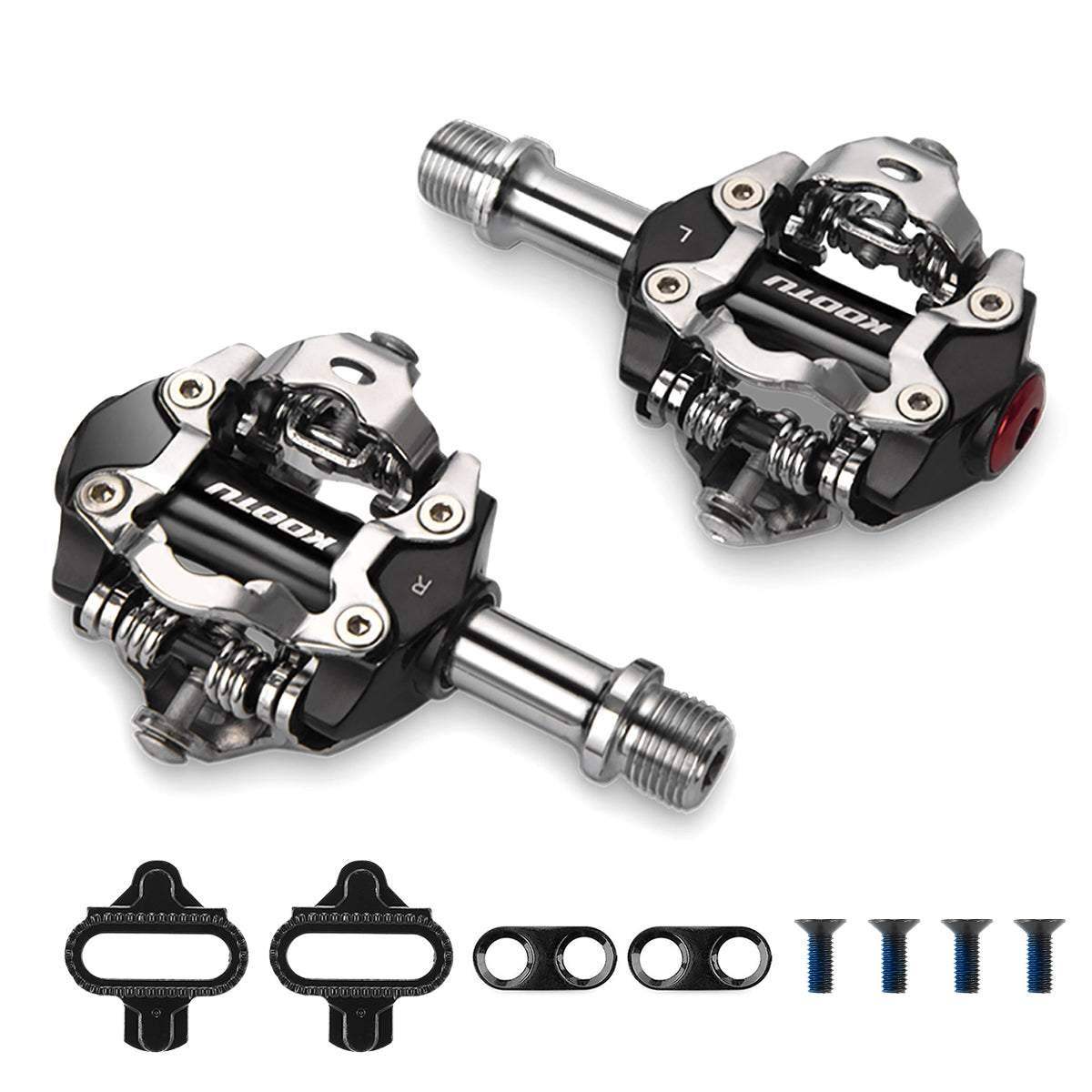 Mountain Bike SPD Clip Pedals Self Locking MTB Pedals SAVA