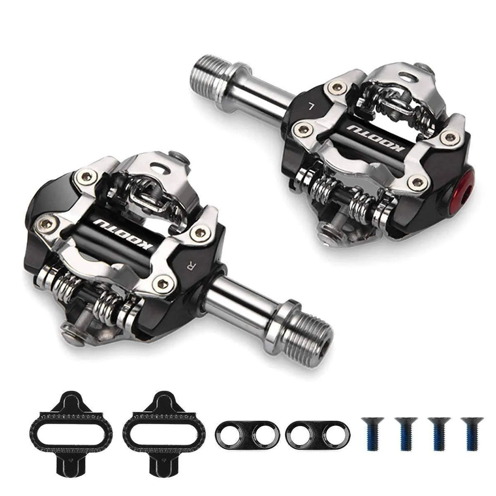 Mountainbike pedalen, pedalen voor fiets - Aluminium legering fietspedaal - Verzegelde lagers, ergonomische antislipvervanging voor woon-touring indoor fietspad op touren Mountainbike pedalen, pedalen voor fiets - Aluminium legering fietspedaal - Verzegelde lagers, ergonomische antislipvervanging voor woon-touring indoor fietspad op touren