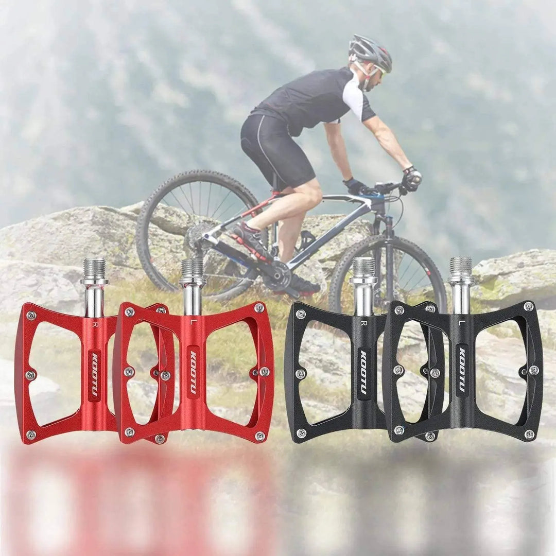 mountain bike pedale Platform Mountain Bike Pedals Aluminum 9/16" Flat Mtb Pedals – SAVA Carbon Bike