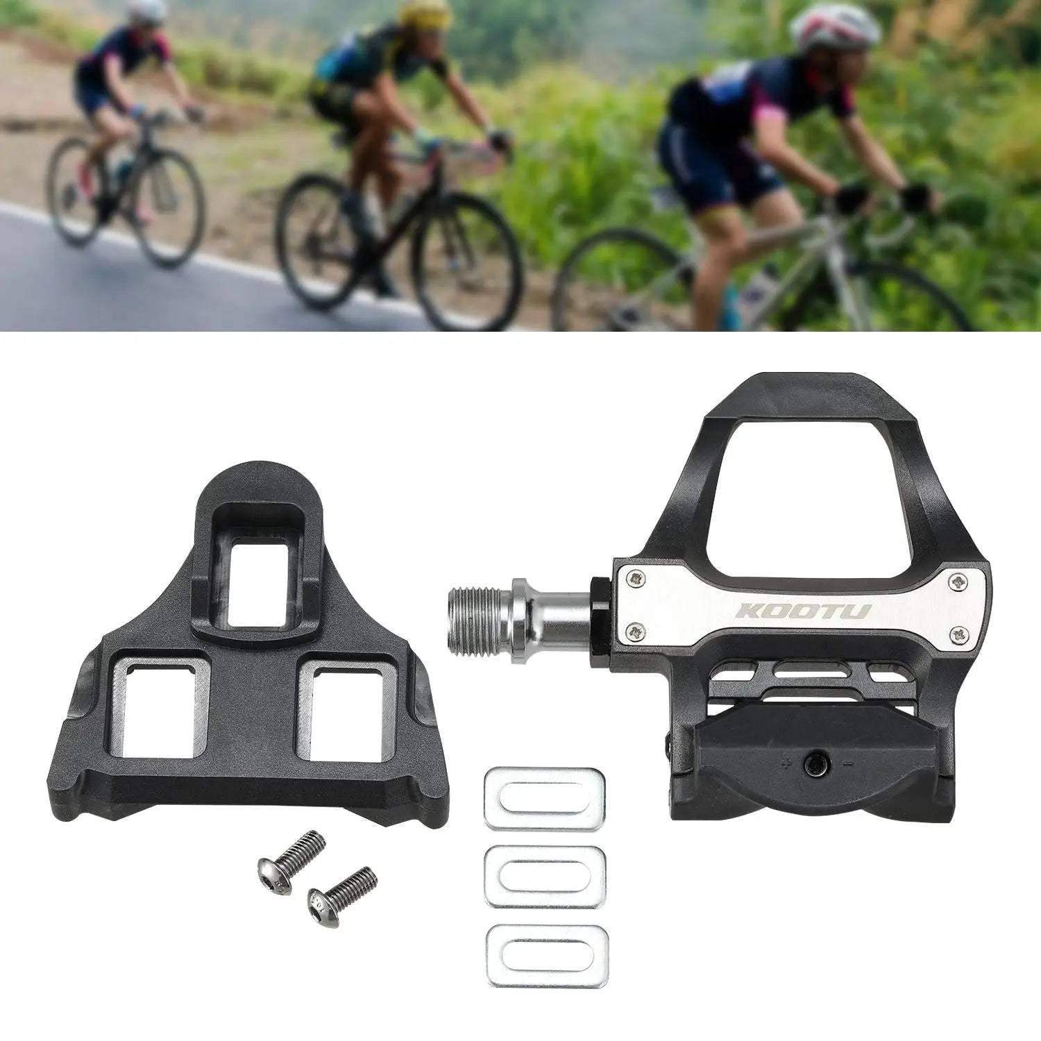 Mtb clipless pedals discount on road bike