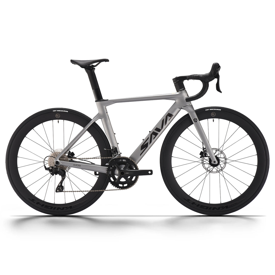 2026 SAVA A7L carbon road bike silver side profile main product image