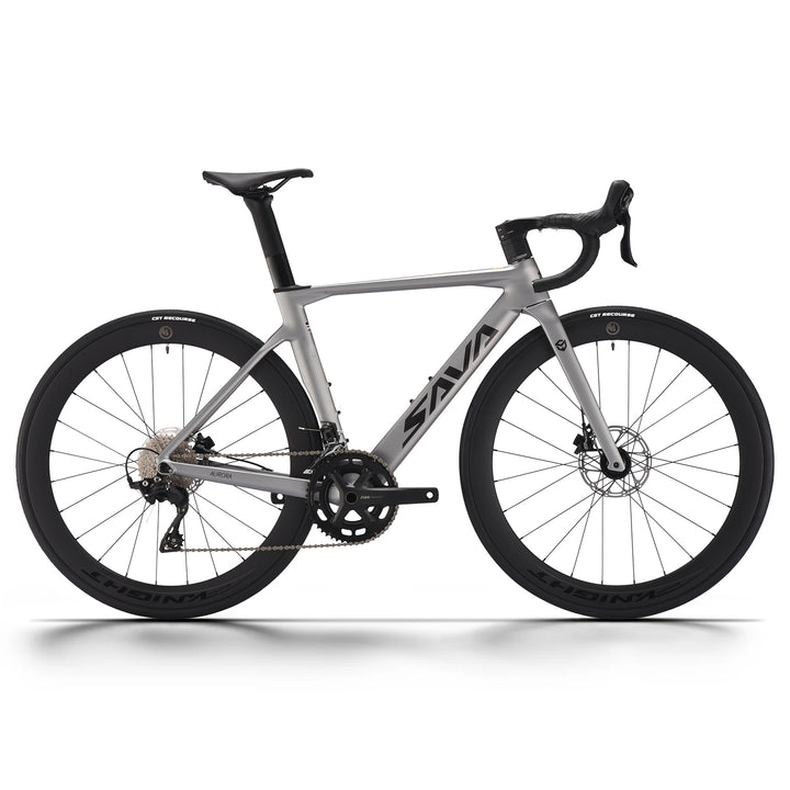 2026 SAVA A7L carbon road bike silver side profile main product image