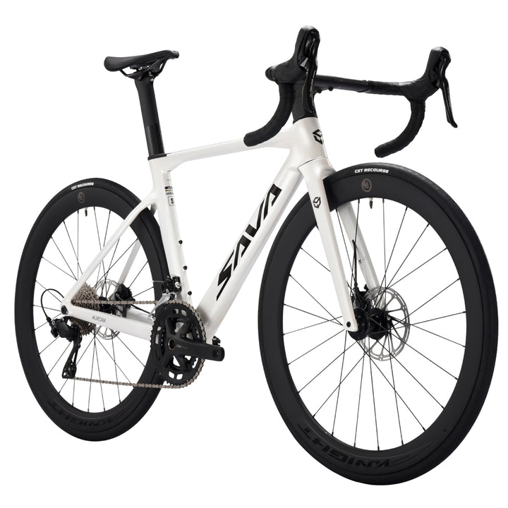 2026 SAVA A7L carbon road bike white front 45-degree white background image