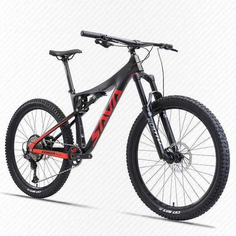 SAVA DENON 6.0 Second-hand Full Suspension Mountain Bike, Black Red / 29*15 / USA