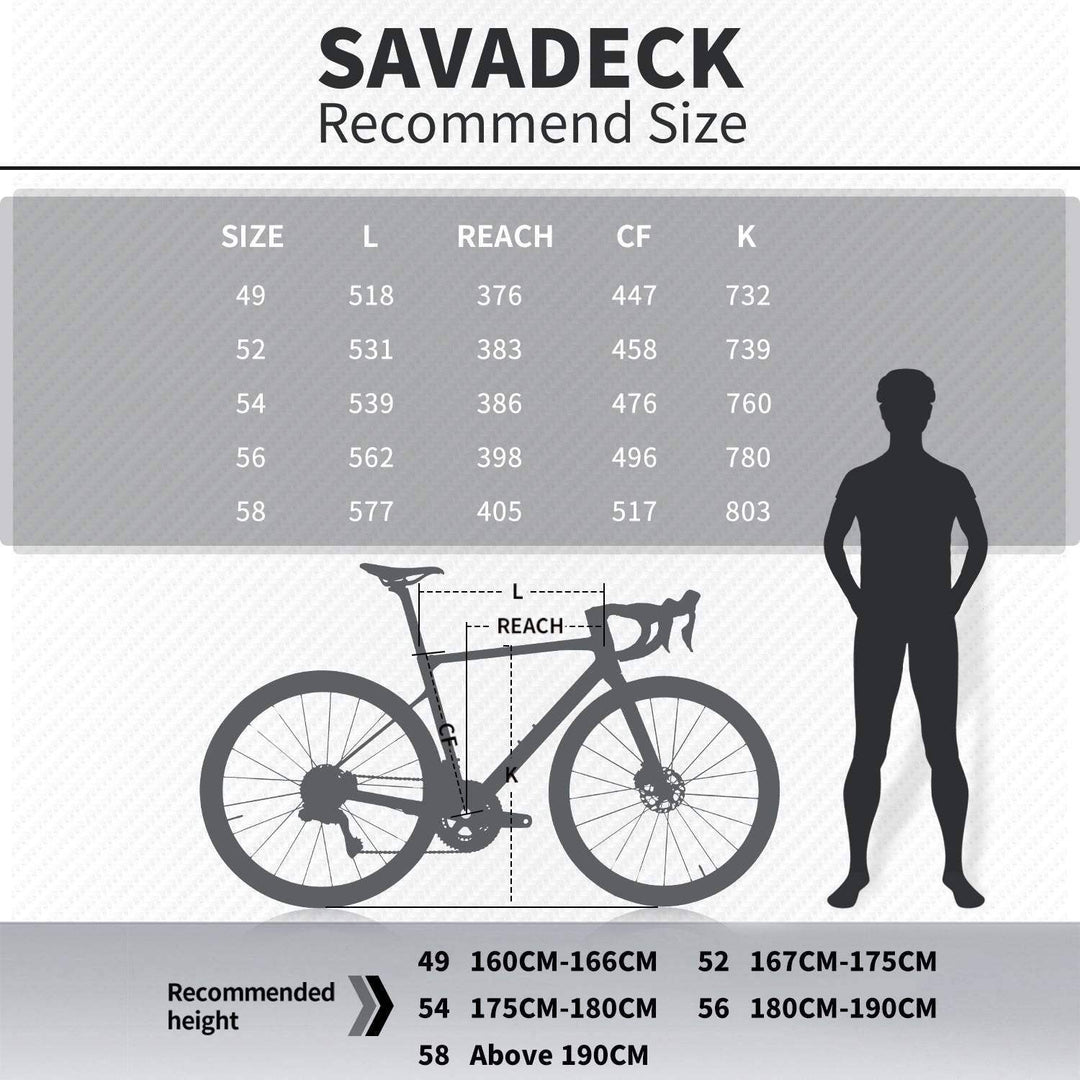 SAVA FALCON 8.0 Di2 Full Carbon Road Bike 24 Speed - SAVA Carbon Bike