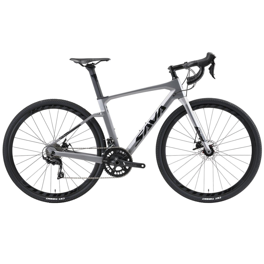 SAVA R11 Carbon Fiber Gravel Road Bike 700x40C Gravel Tires R7000 22 Speed - SAVA Carbon Bike