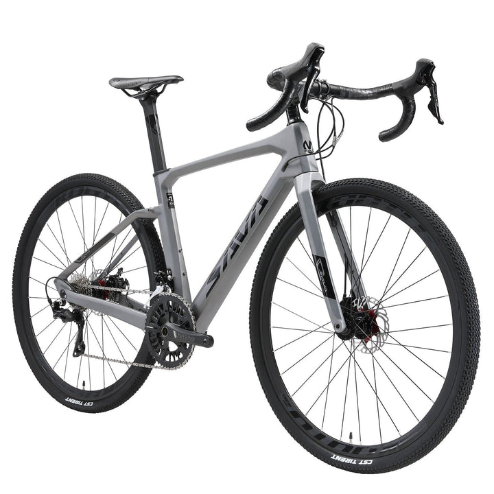 SAVA R11 Carbon Fiber Gravel Road Bike 700x40C Gravel Tires R7000 22 Speed - SAVA Carbon Bike