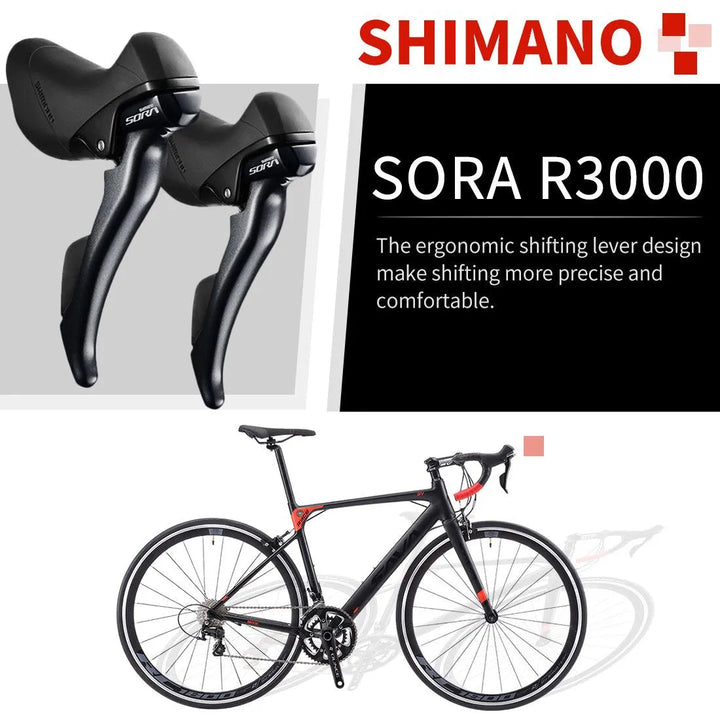 SAVA R8 Aluminum Road Bike Retro City Bike SHIMANO 18 Speed - SAVA Carbon Bike