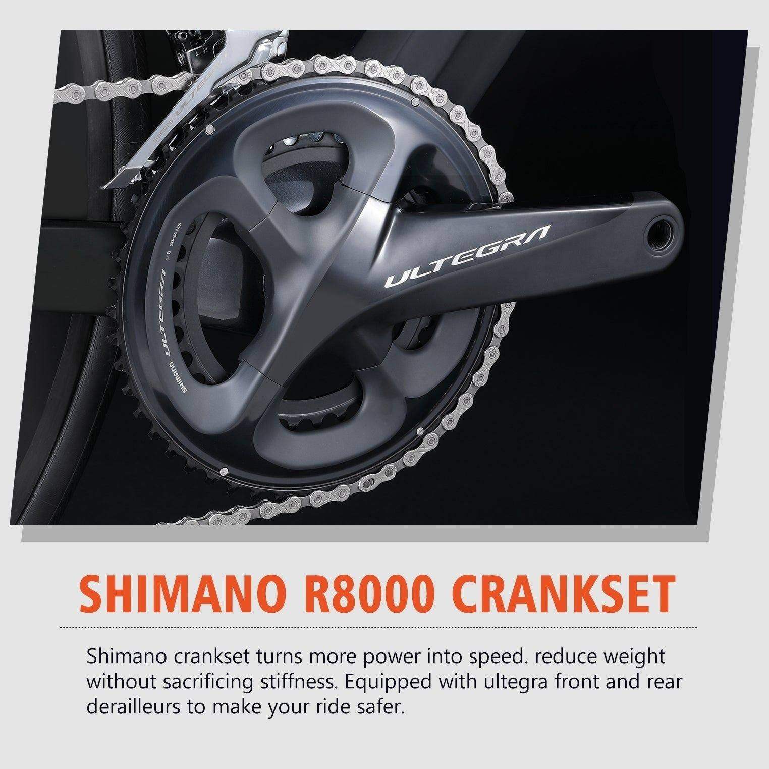 Road bike with shimano best sale ultegra groupset