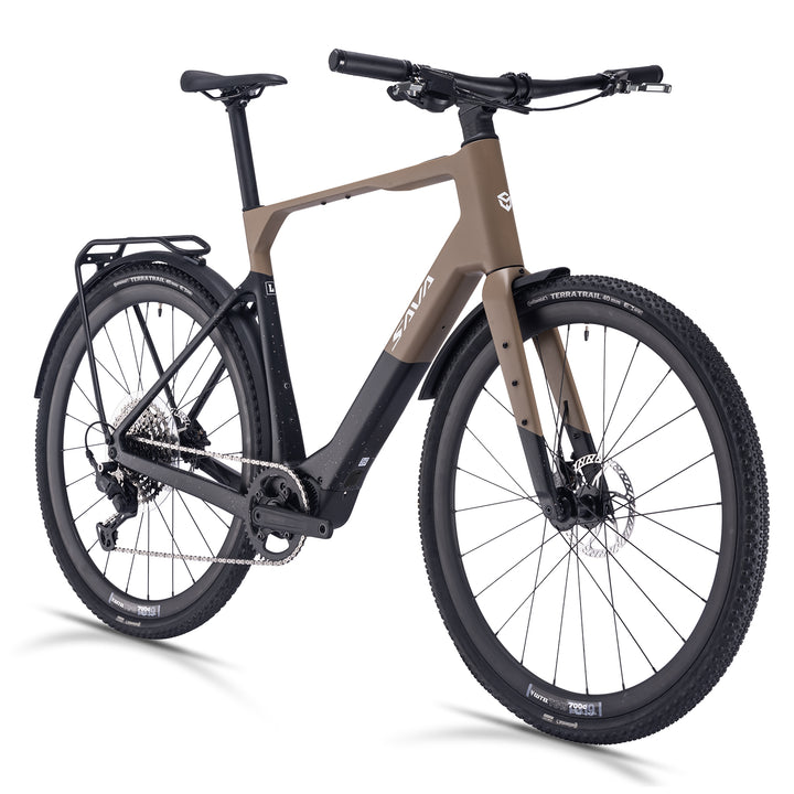 SAVA Gelaro SF6 Plus-CUES Carbon E-Gravel Bike 11SP