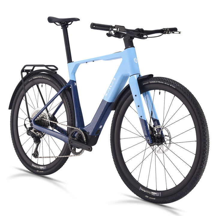SAVA Gelaro SF6 Plus-CUES Carbon E-Gravel Bike 11SP