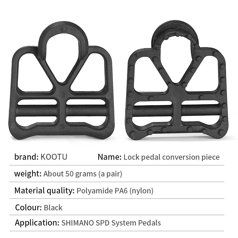 spd pedals adapter specifications
