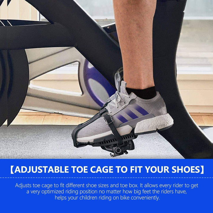 Spin Bike Pedal Compatible with Look Delta Clips - Ride with Sneakers - SAVA Carbon Bike