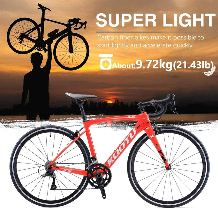 48cm KOOTU R03 Carbon Road Bike R3000 18Speed-Clearance Sale - SAVA Carbon Bike