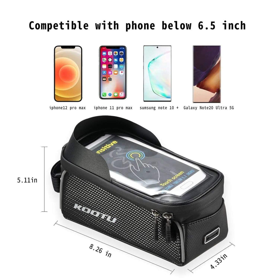 Waterproof Frame Bag For Road Bike MTB Top Tube Phone Bag SAVA Carbon Bike